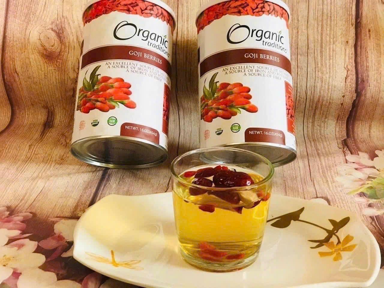Kỷ Tử Organic Traditions GoJi Berries 454gr BKHE-000460US-0006