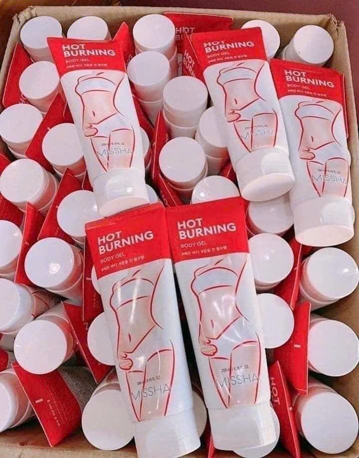 KEM TAN MỠ BỤNG MISSHA HOT BURNING 200ML BKHE-000400KR-0005 – GIẢI PHÁP ĐÁNH TAN MỠ THỪA HIỆU QUẢ TỪ HÀN QUỐC