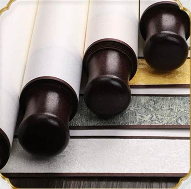 Tranh quả thông và 2 con hạc