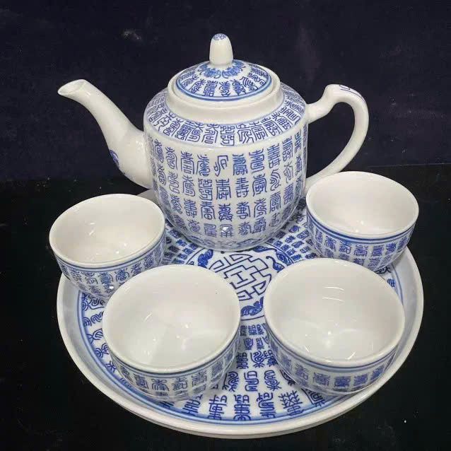 Ấm Trà Gốm Cảnh Đức Trấn Phong Cách Trung Hoa Cổ Hoài Cổ