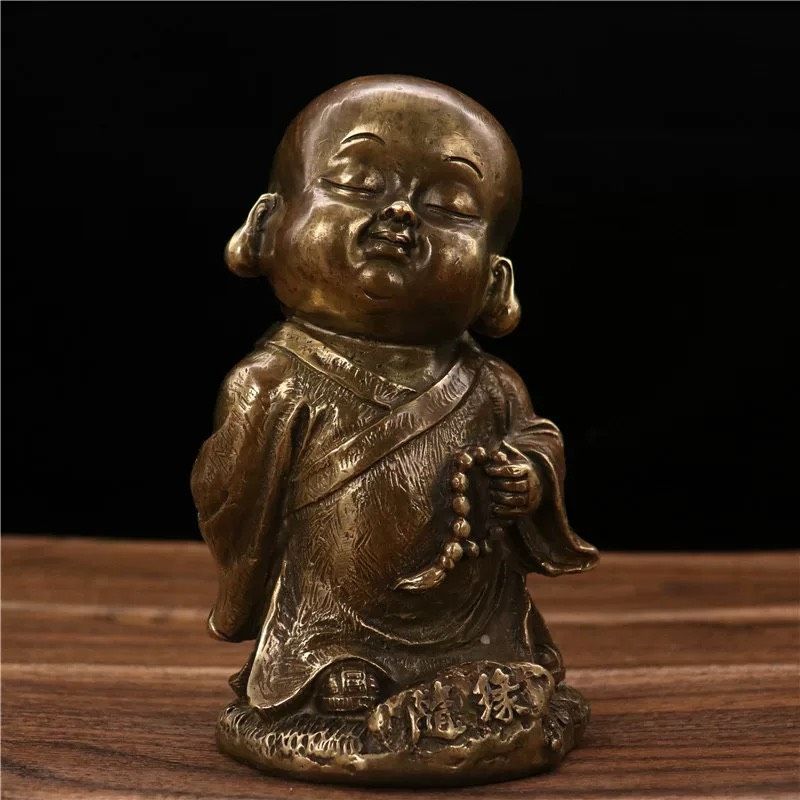 Tượng Tiểu Hòa Thượng bằng đồng