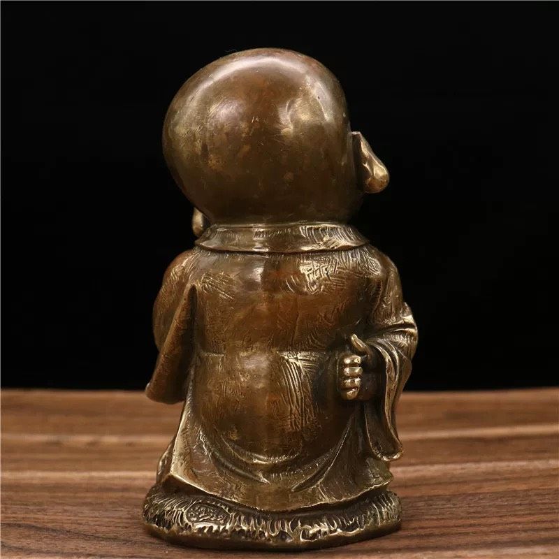 Tượng Tiểu Hòa Thượng bằng đồng