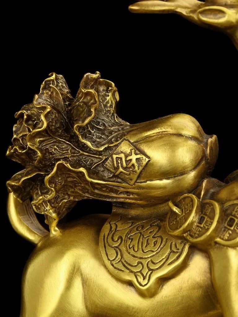 Hươu cõng bắp cải trang trí