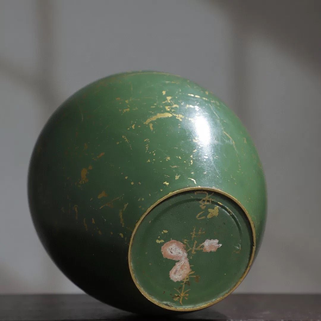 Bình hoa hạc đáy xanh