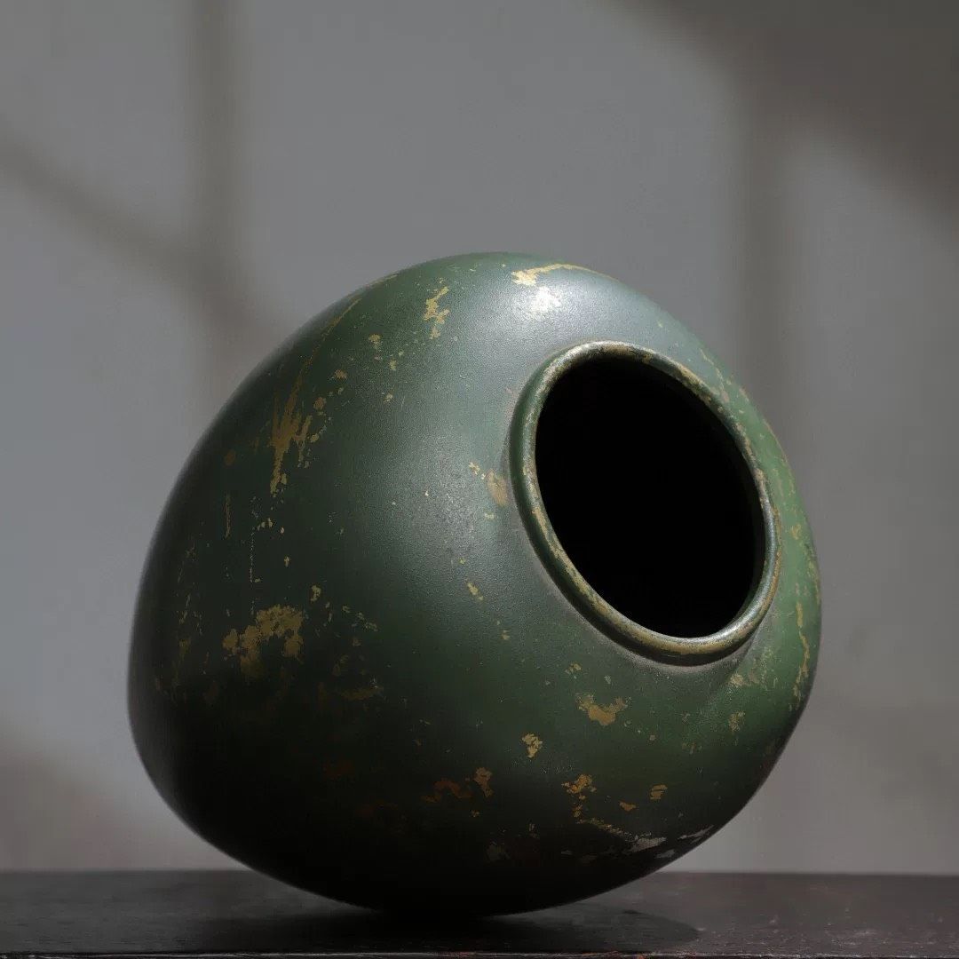Bình hoa hạc đáy xanh