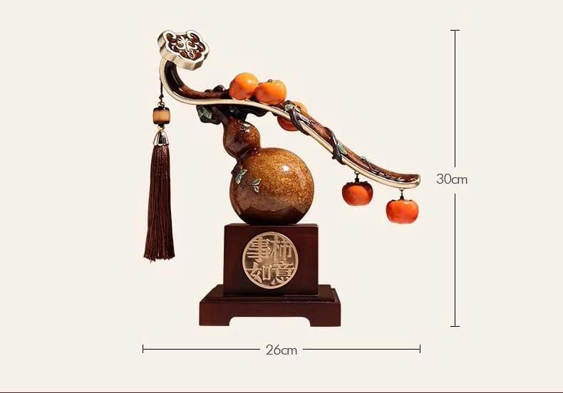 Đồ trang trí bầu hồng Như Ý