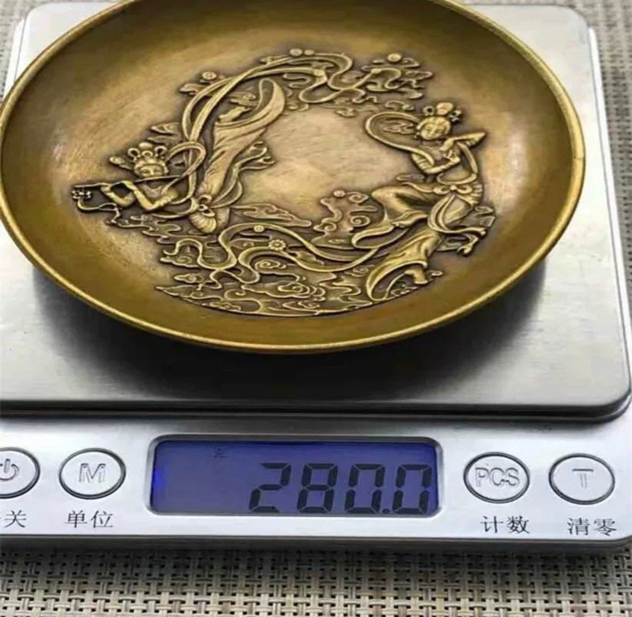 Đĩa rồng phượng cổ