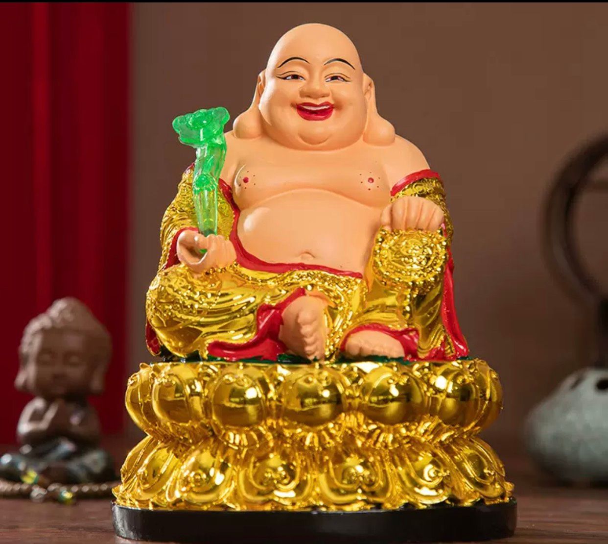 Phật Di Lặc bụng to cười (2)