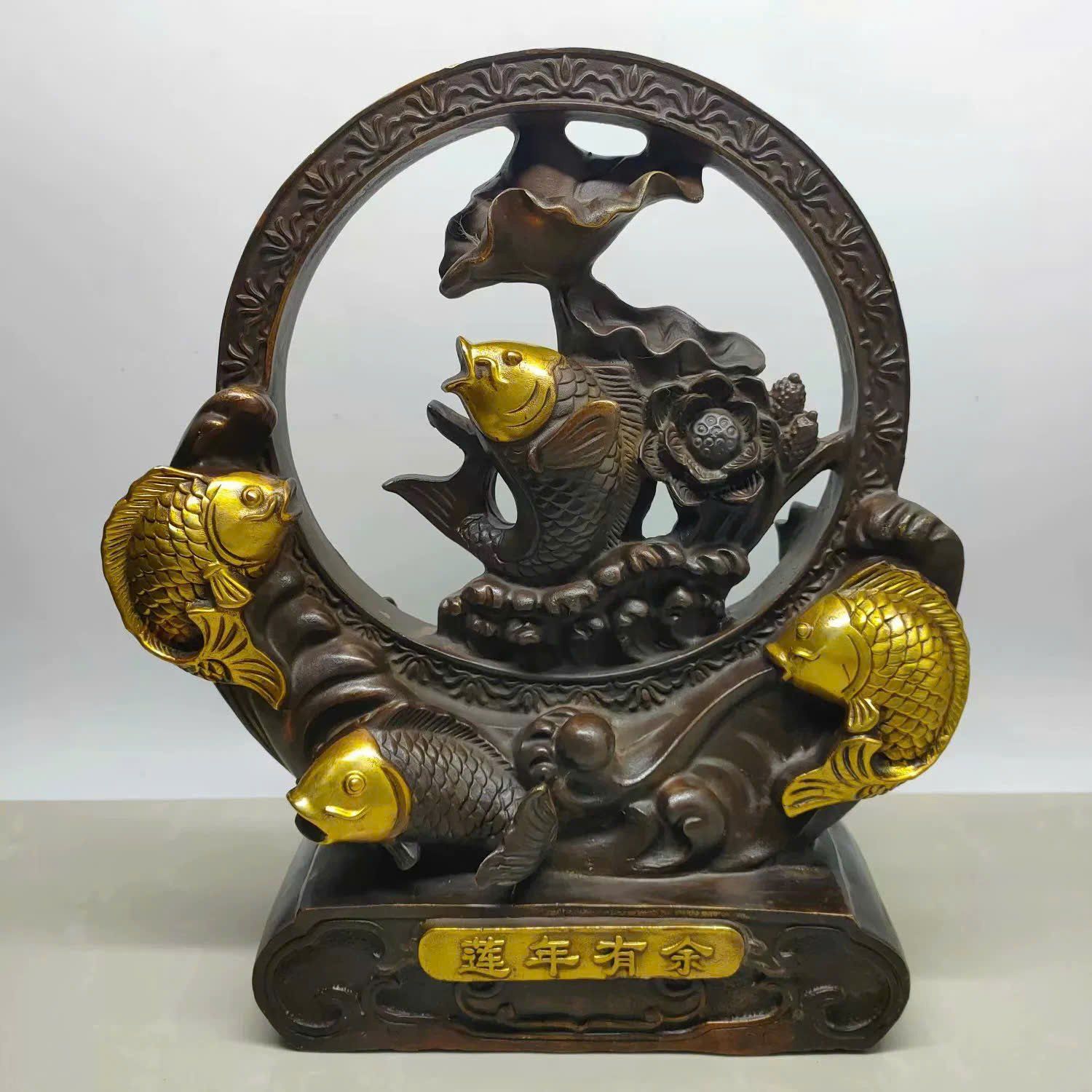 Cá Đồng Giả Đồng Đỏ Mạ Vàng