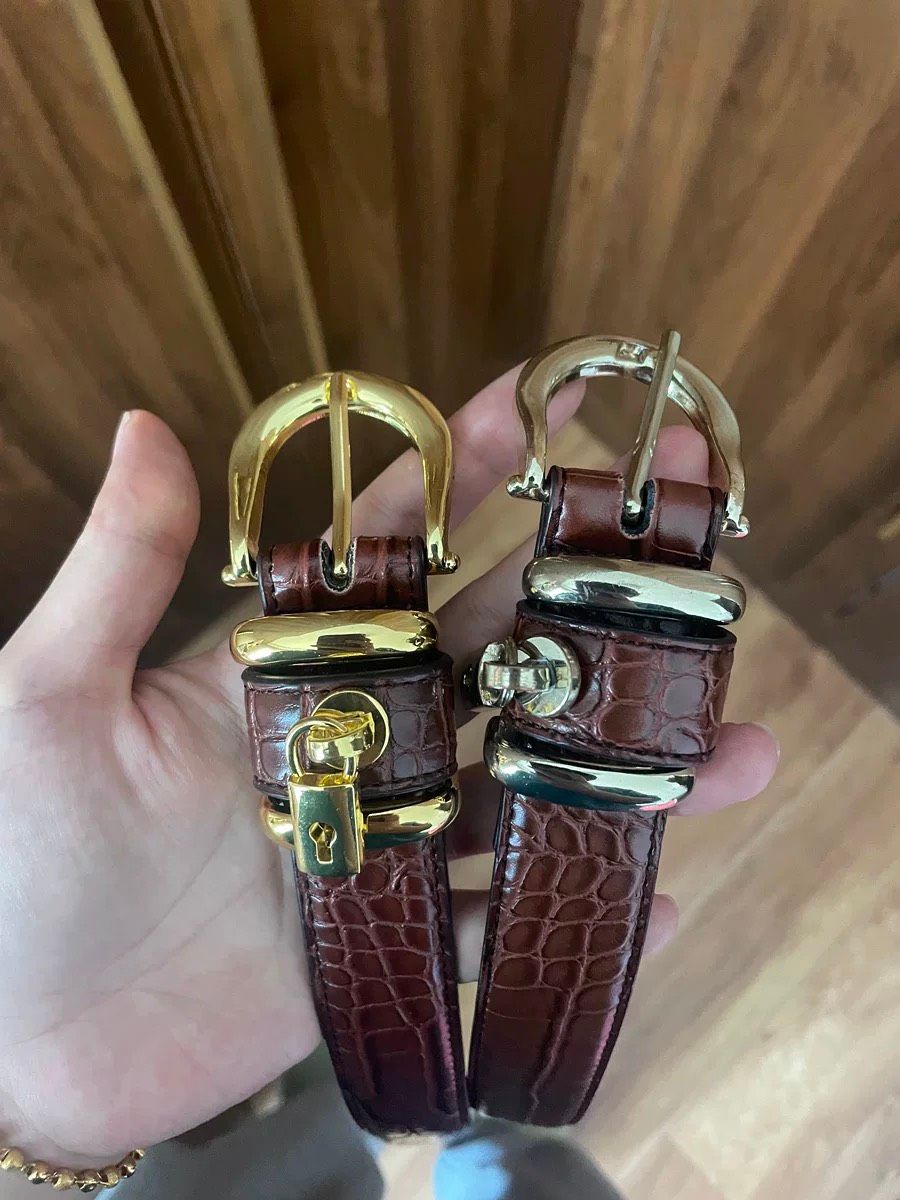 Thắt Lưng Có Khóa Retro