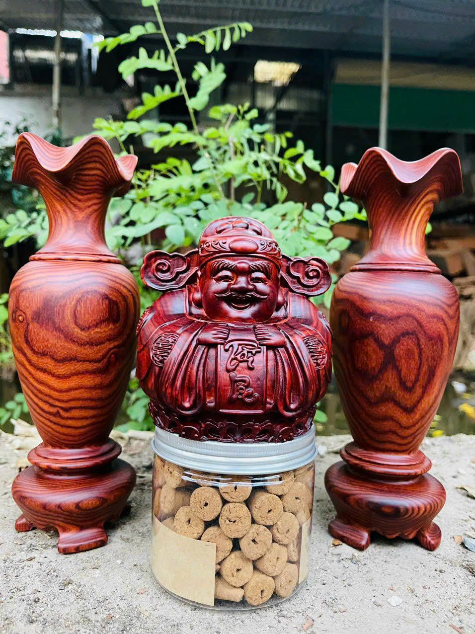 Bộ Combo 3 Món Gỗ Trắc Đẳng Cấp