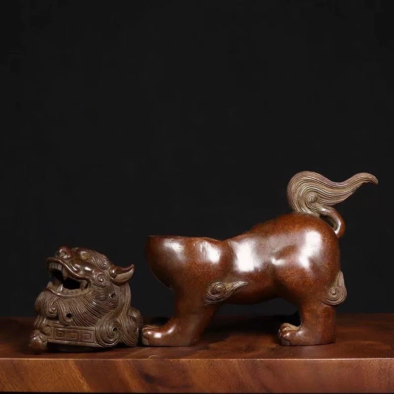 Lư hương kỳ lân để bàn