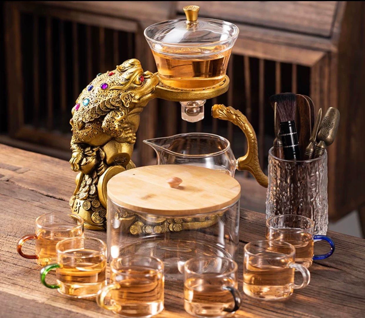 Bộ pha trà lười tự động tại nhà