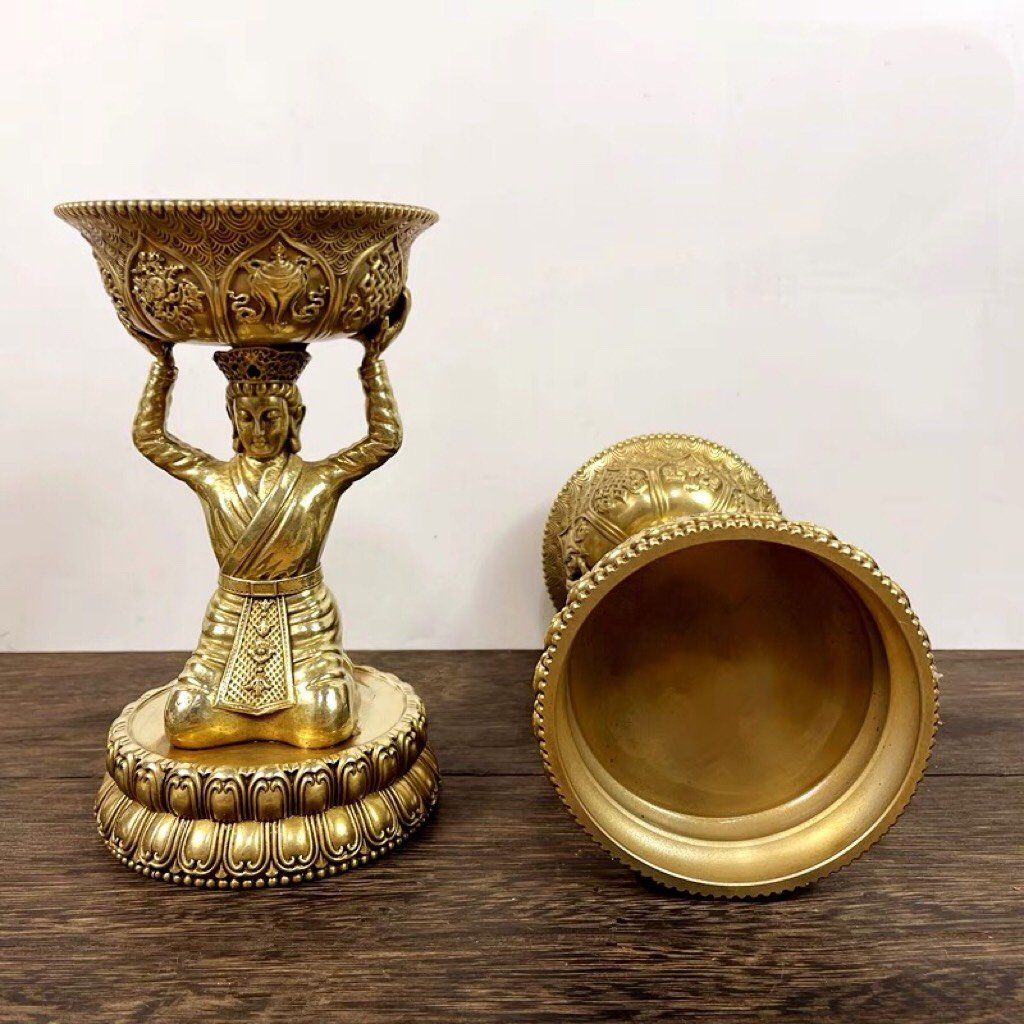 Đèn dầu trang trí phật đường