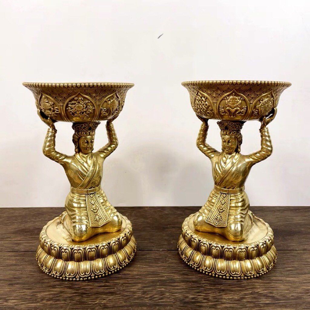 Đèn dầu trang trí phật đường