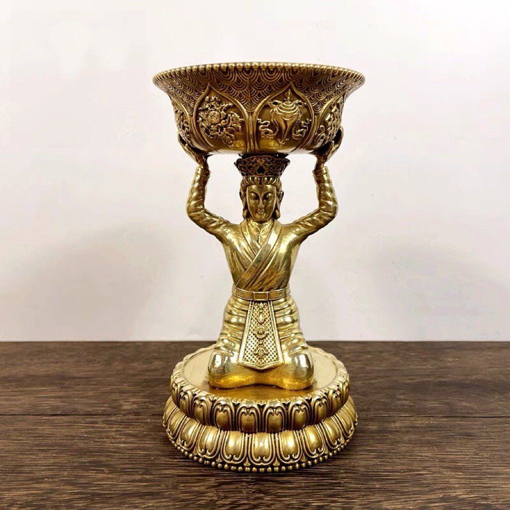 Đèn dầu trang trí phật đường