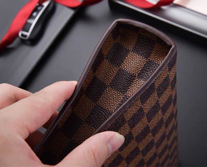 Túi clutch cầm tay nam doanh nhân cao cấp caro