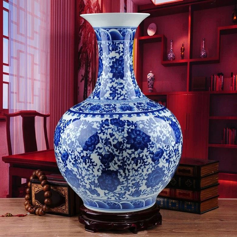 Bình gốm sưu tầm Chất liệu gốm sứ