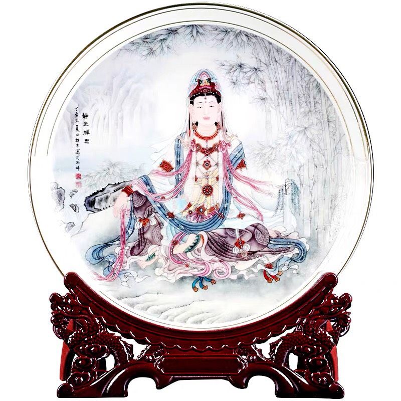 Đồ trang trí tượng Phật Quan Âm