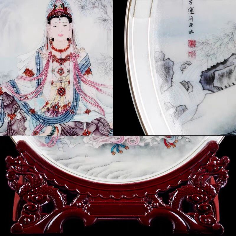 Đồ trang trí tượng Phật Quan Âm