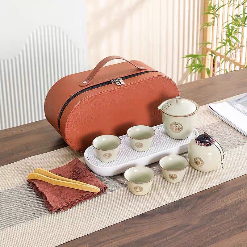 Bộ ấm trà du lịch di động