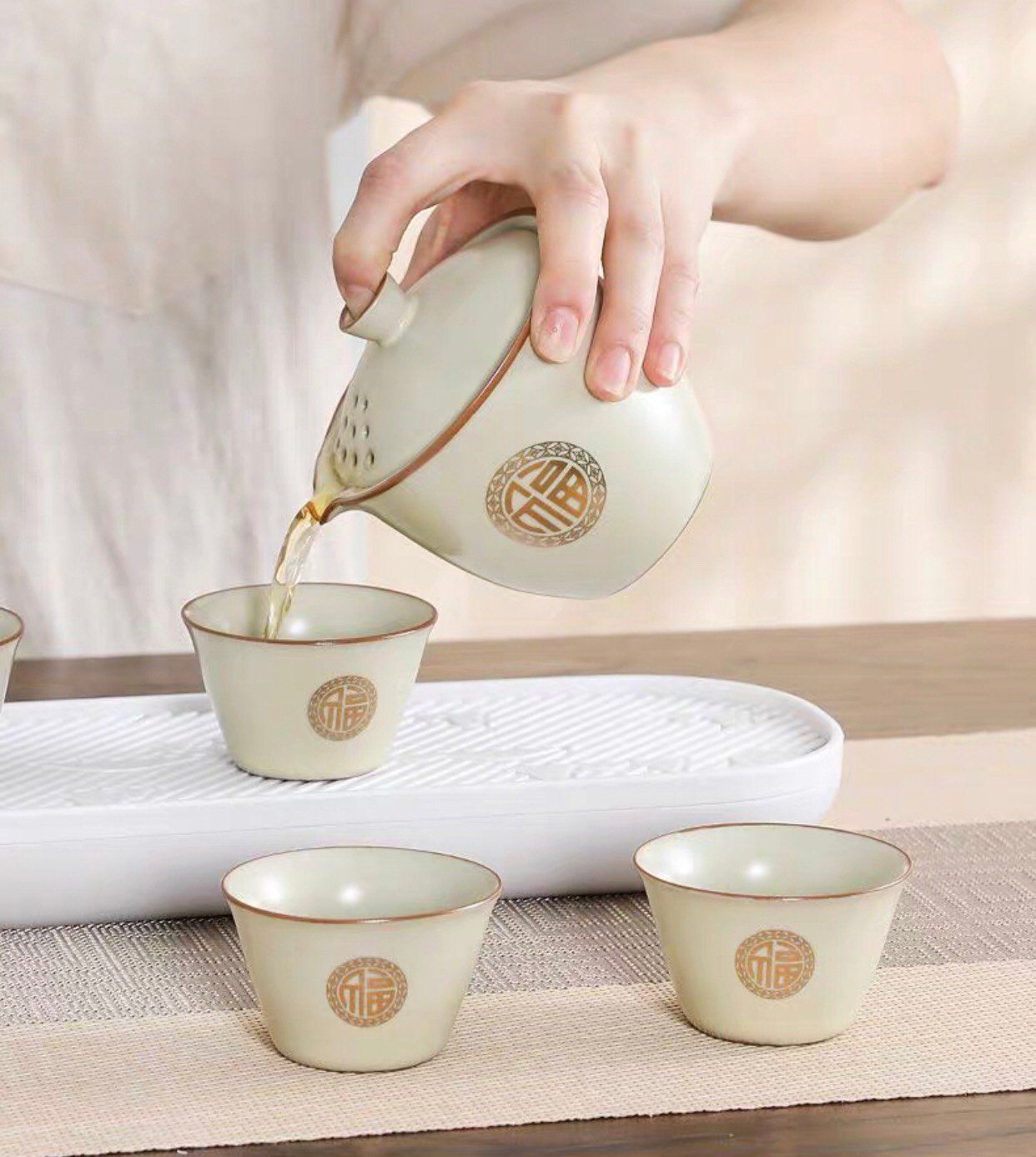 Bộ ấm trà du lịch di động