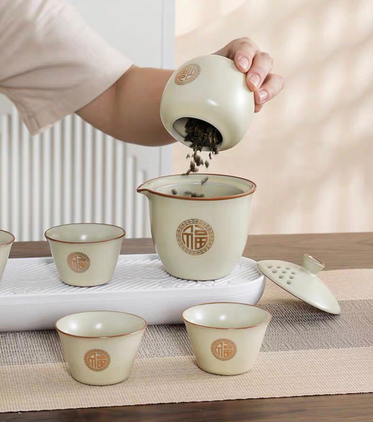 Bộ ấm trà du lịch di động