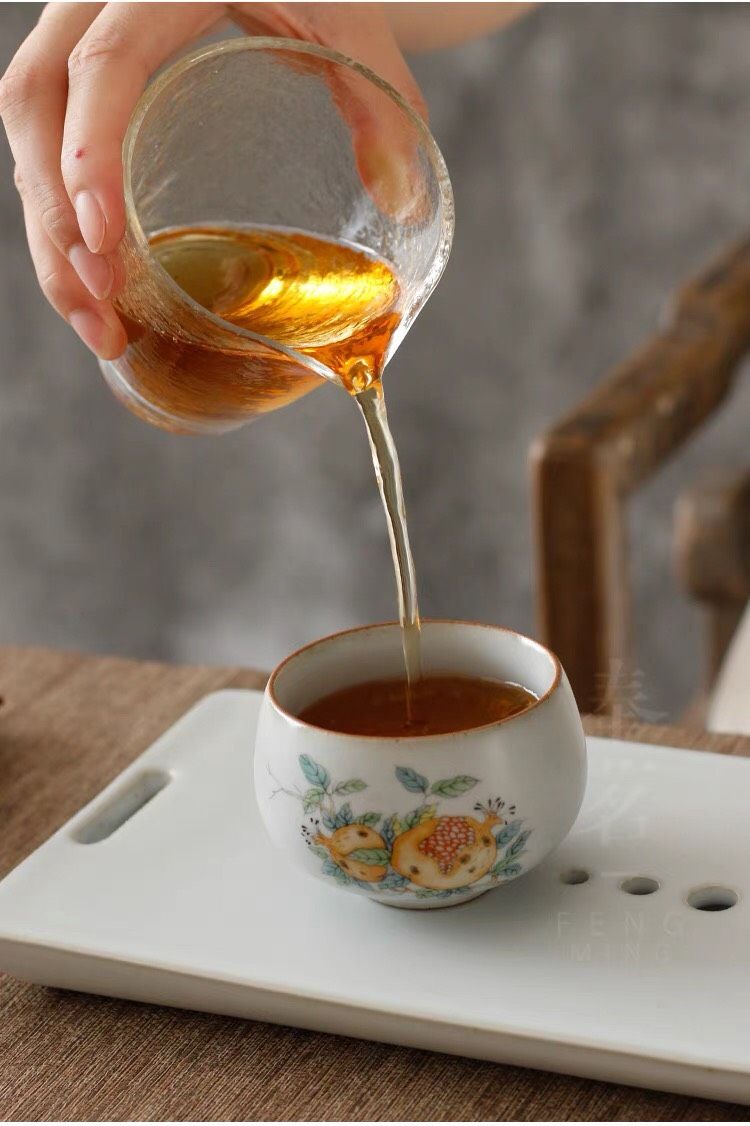 Bộ tách trà gốm cao cấp