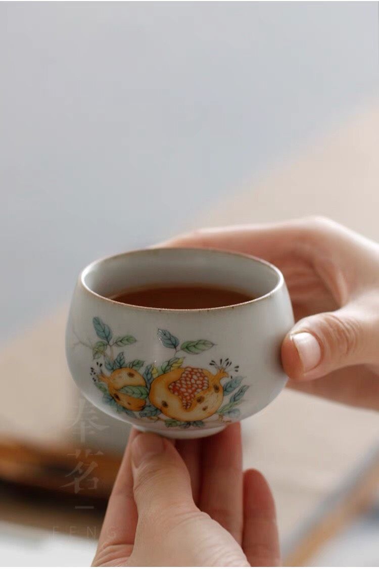 Bộ tách trà gốm cao cấp