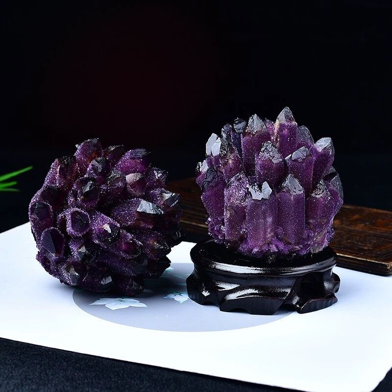 Cụm đá thô trang trí
