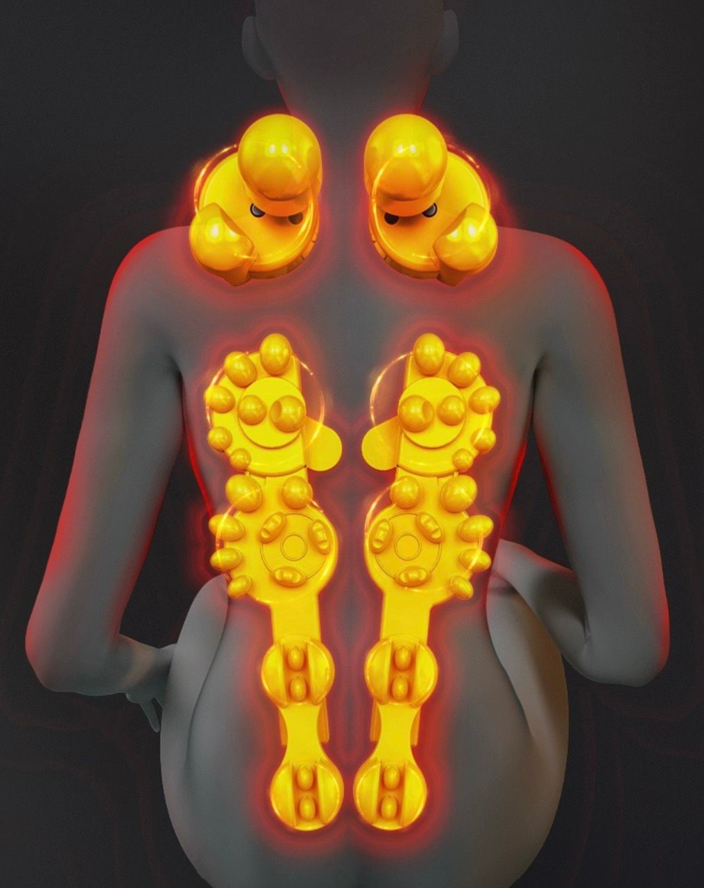 Máy ghế massage đệm đa chức năng