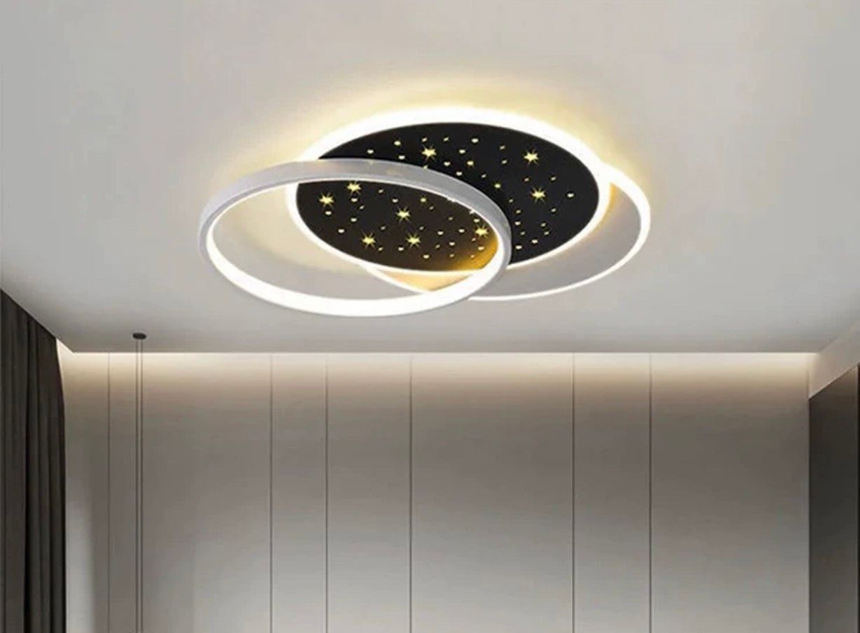 Đèn Ốp Trần Nghệ Thuật 3 Chế Độ