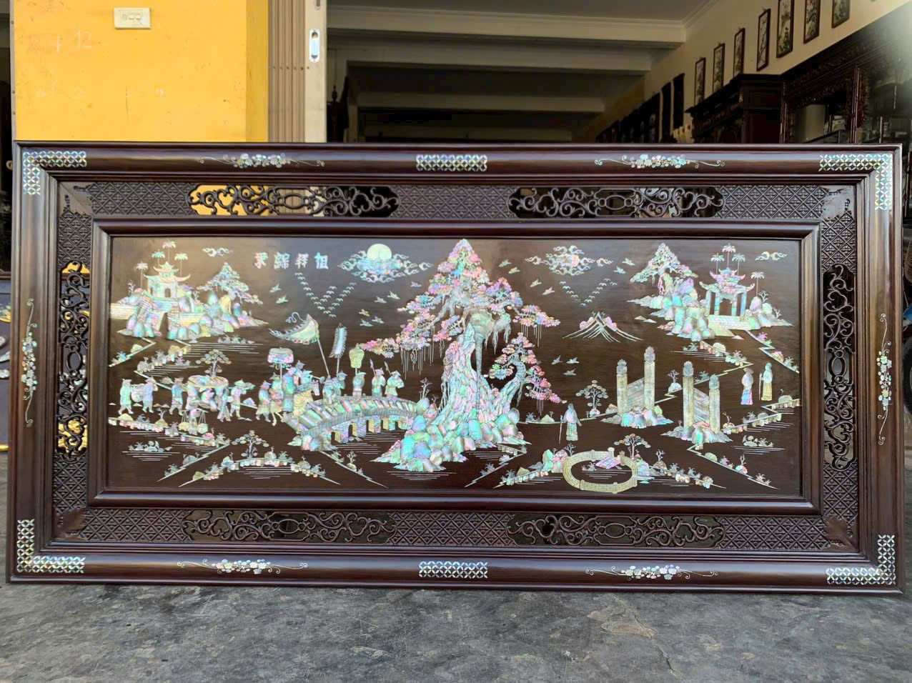 Tranh Vinh Quy Bái Tổ