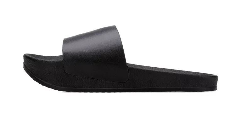 Dép da nam cao cấp Chất liệu Da siêu sợi PVC + đế PU
