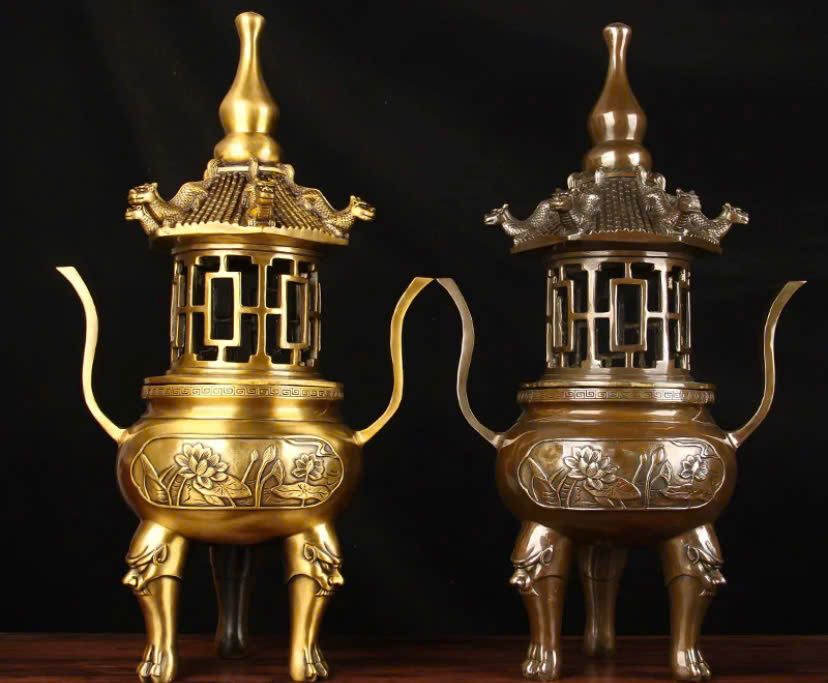 Đồ Trang Trí Bằng Đồng - Văn Xương Tháp
