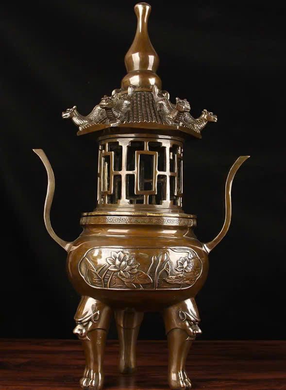 Đồ Trang Trí Bằng Đồng - Văn Xương Tháp