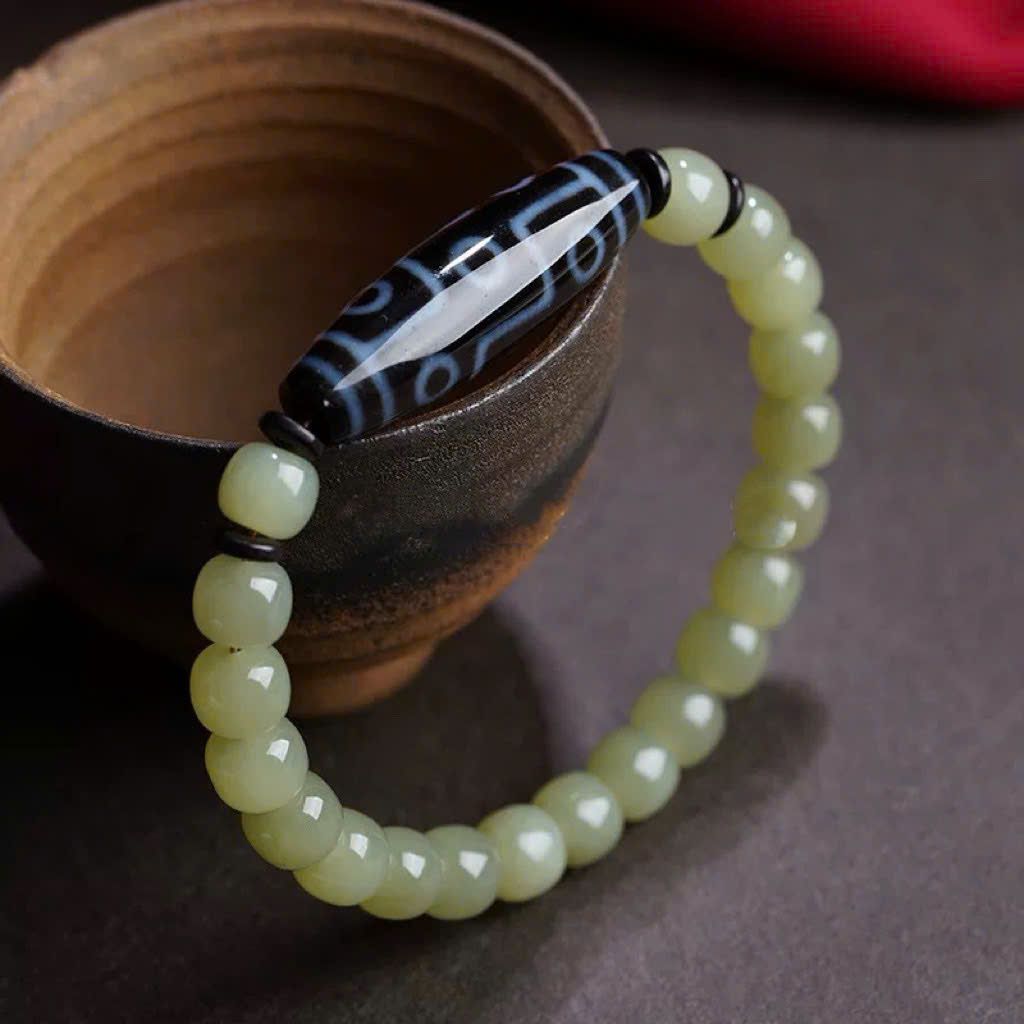Vòng tay Ngọc Chín Mắt Dzi