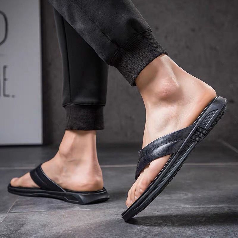 Dép Xỏ Ngón Nam Da Cao Cấp