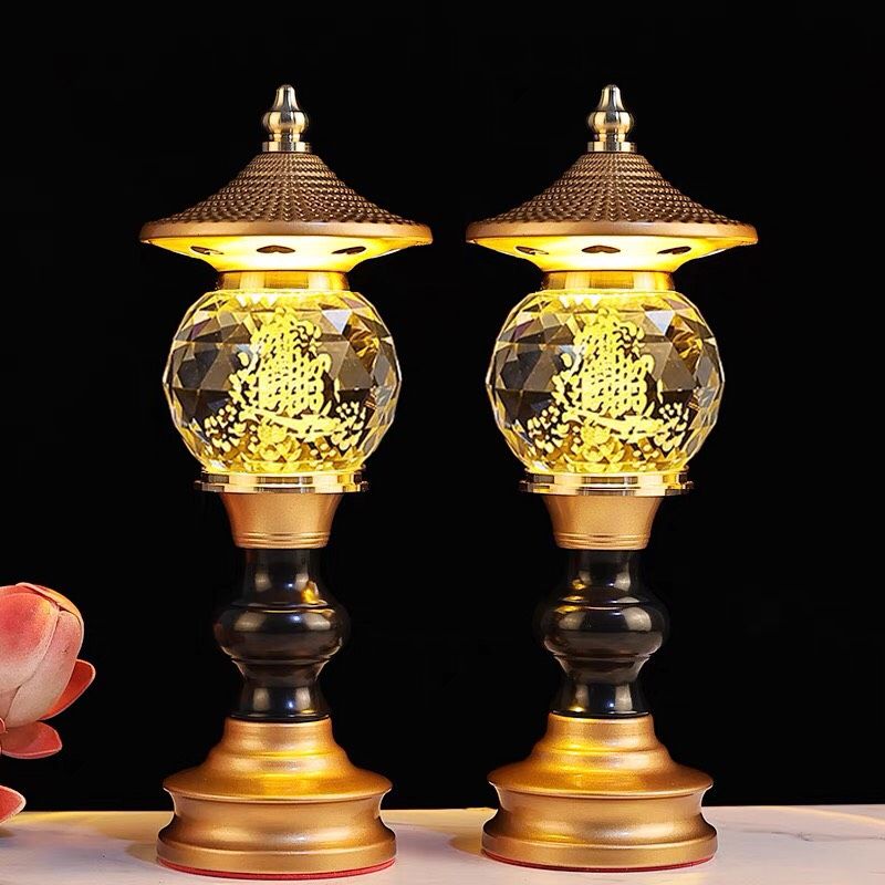 ĐÈN THỜ PHẬT PHA LÊ CAO CẤP
