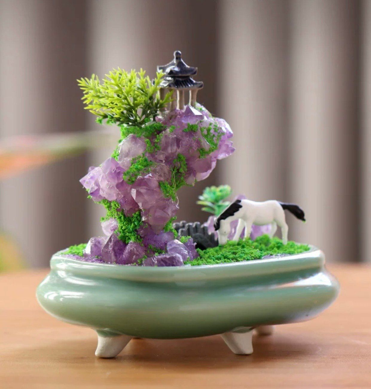 Ngựa mục vụ trang trí cảnh quan