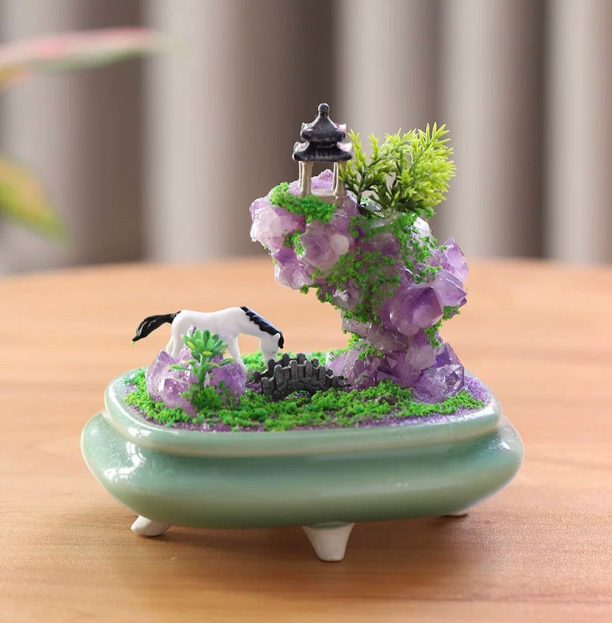 Ngựa mục vụ trang trí cảnh quan