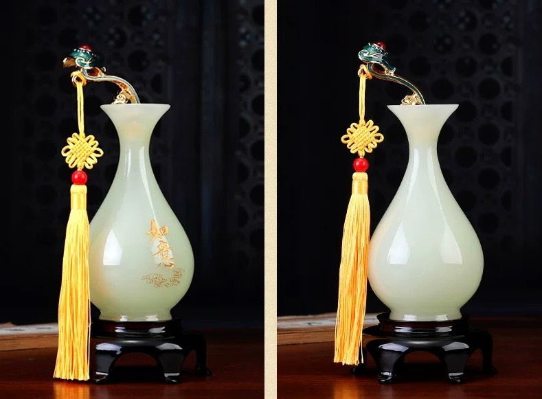 CẶP BÌNH NGỌC TRANG TRÍ MAY MẮN - VẺ ĐẸP TINH TẾ MANG ĐẾN MAY MẮN