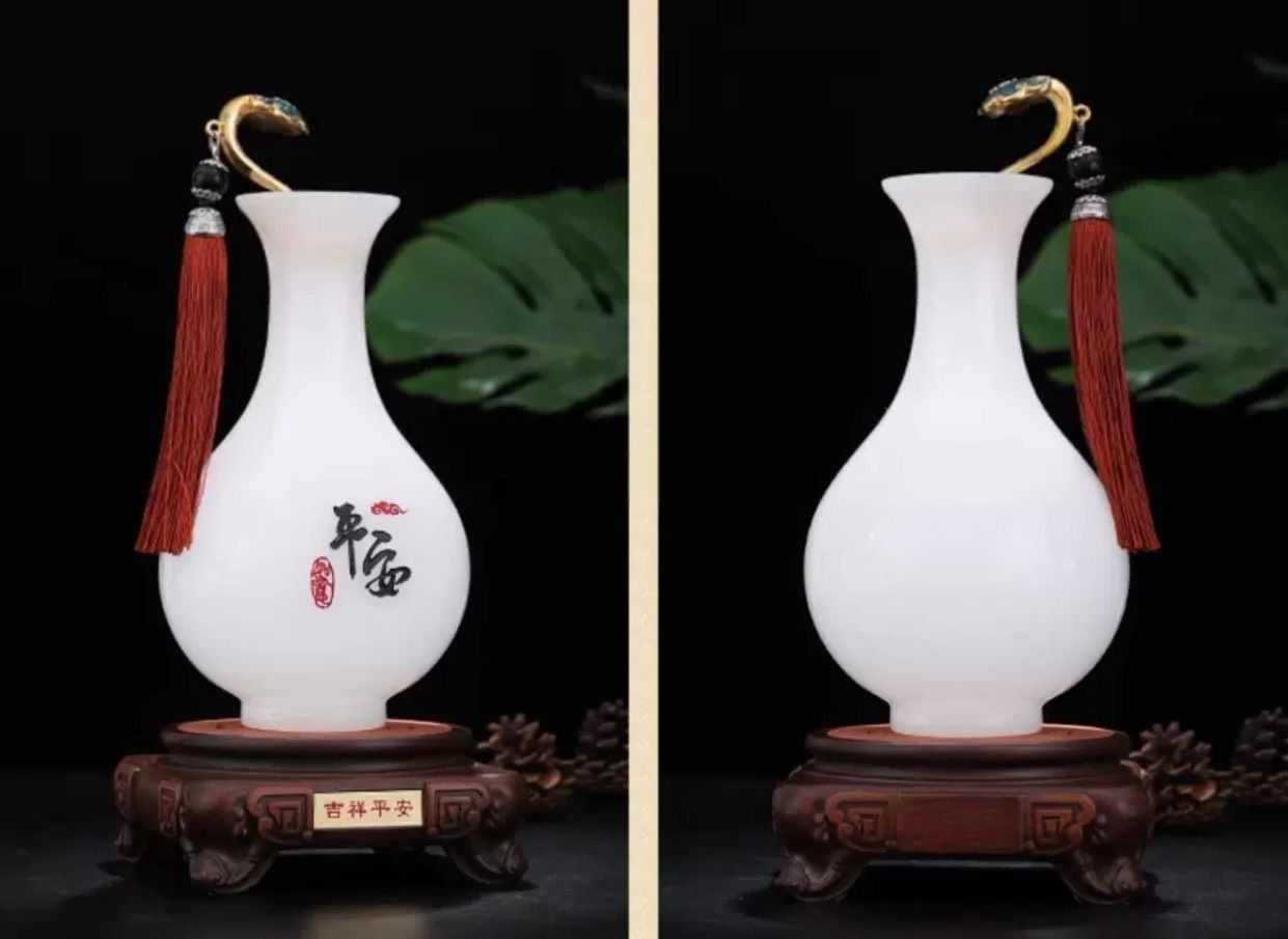 CẶP BÌNH NGỌC TRANG TRÍ MAY MẮN - TINH TẾ VÀ SANG TRỌNG