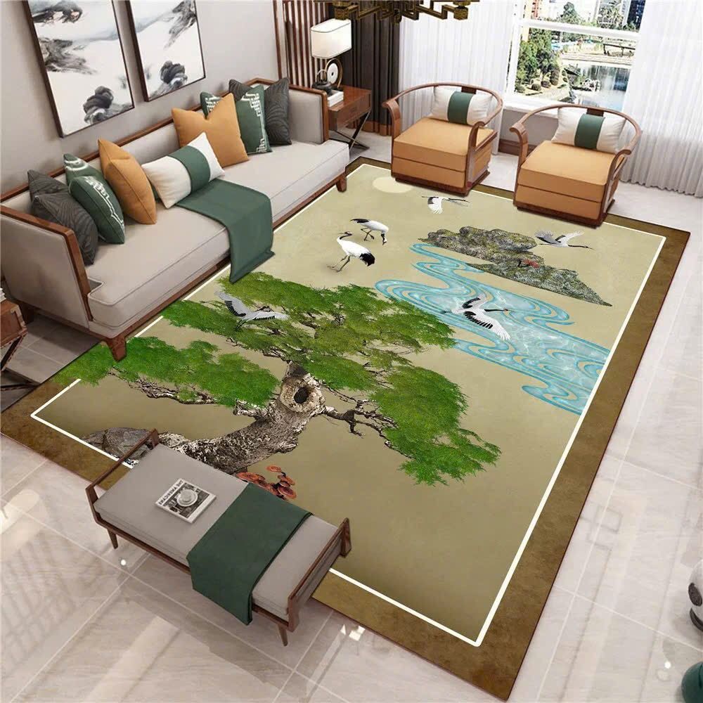 THẢM TRẢI SÀN TRANG TRÍ PHONG CÁCH CHÂU ÂU CAO CẤP