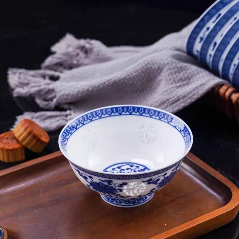 BỘ BÁT CƠM SỨ TRÁNG MEN CAO CẤP - TINH TẾ TRONG TỪNG CHI TIẾT BK-CE-001960-VN-0061