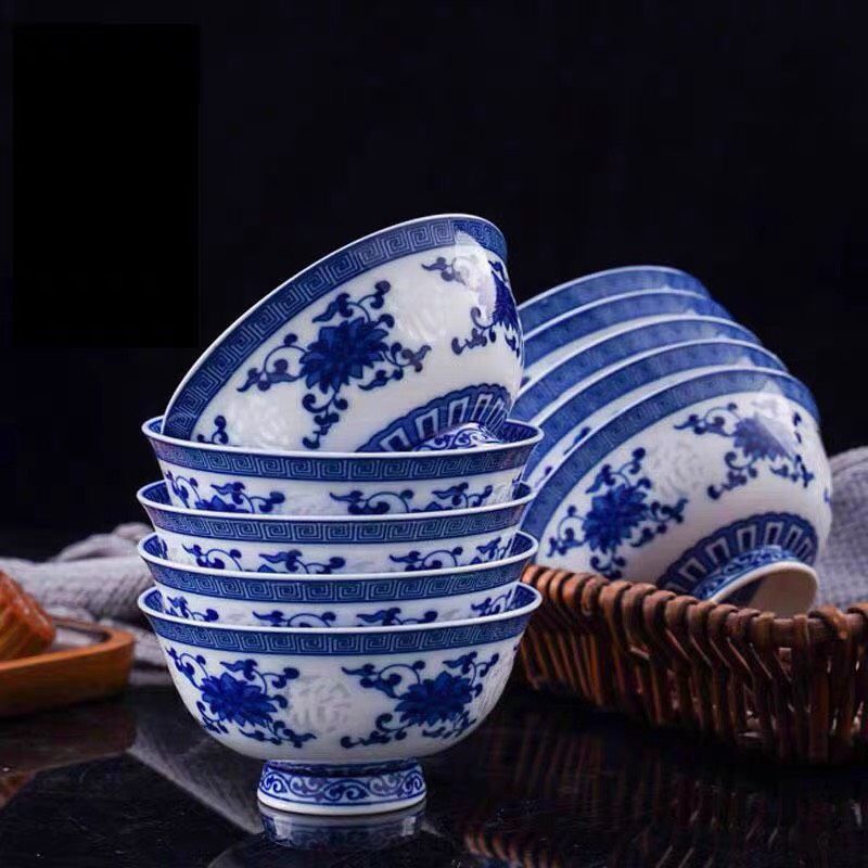 BỘ BÁT CƠM SỨ TRÁNG MEN CAO CẤP - TINH TẾ TRONG TỪNG CHI TIẾT BK-CE-001960-VN-0061