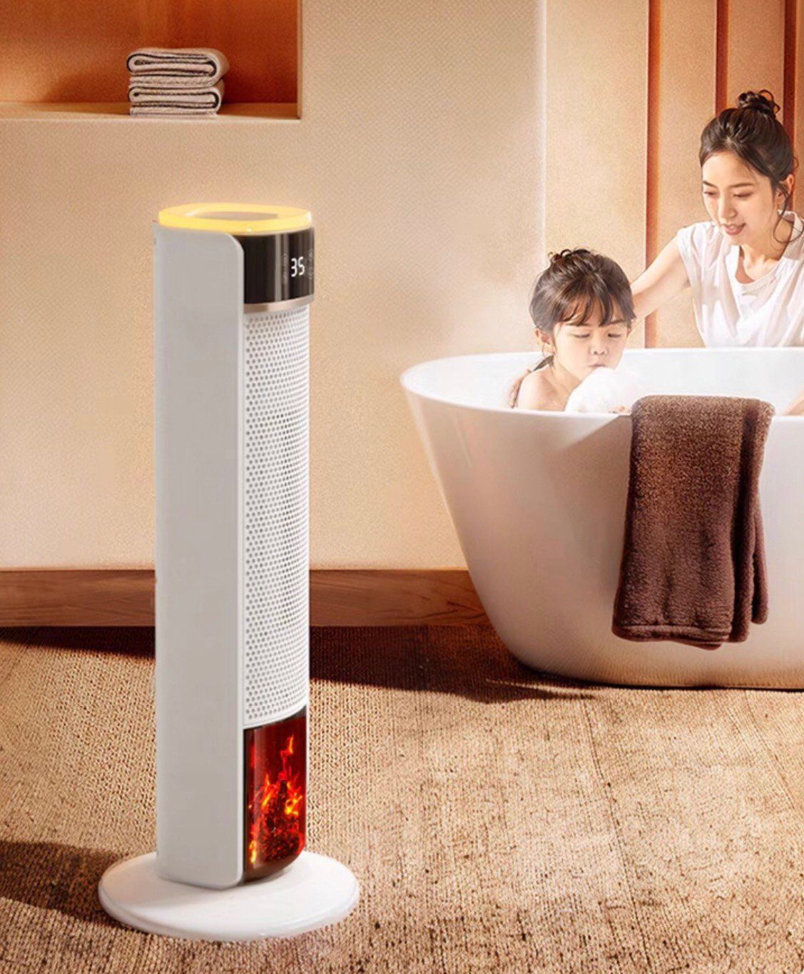Máy Sưởi Điện Thông Minh Hiện Đại