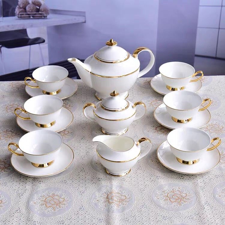 BỘ TÁCH CÀ PHÊ MẠ VÀNG KIỂU ANH CAO CẤP (1688) BK-CE-005700-VN-0035
