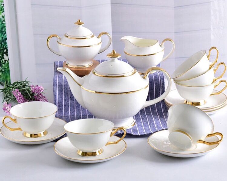 BỘ TÁCH CÀ PHÊ MẠ VÀNG KIỂU ANH CAO CẤP (1688) BK-CE-005700-VN-0035