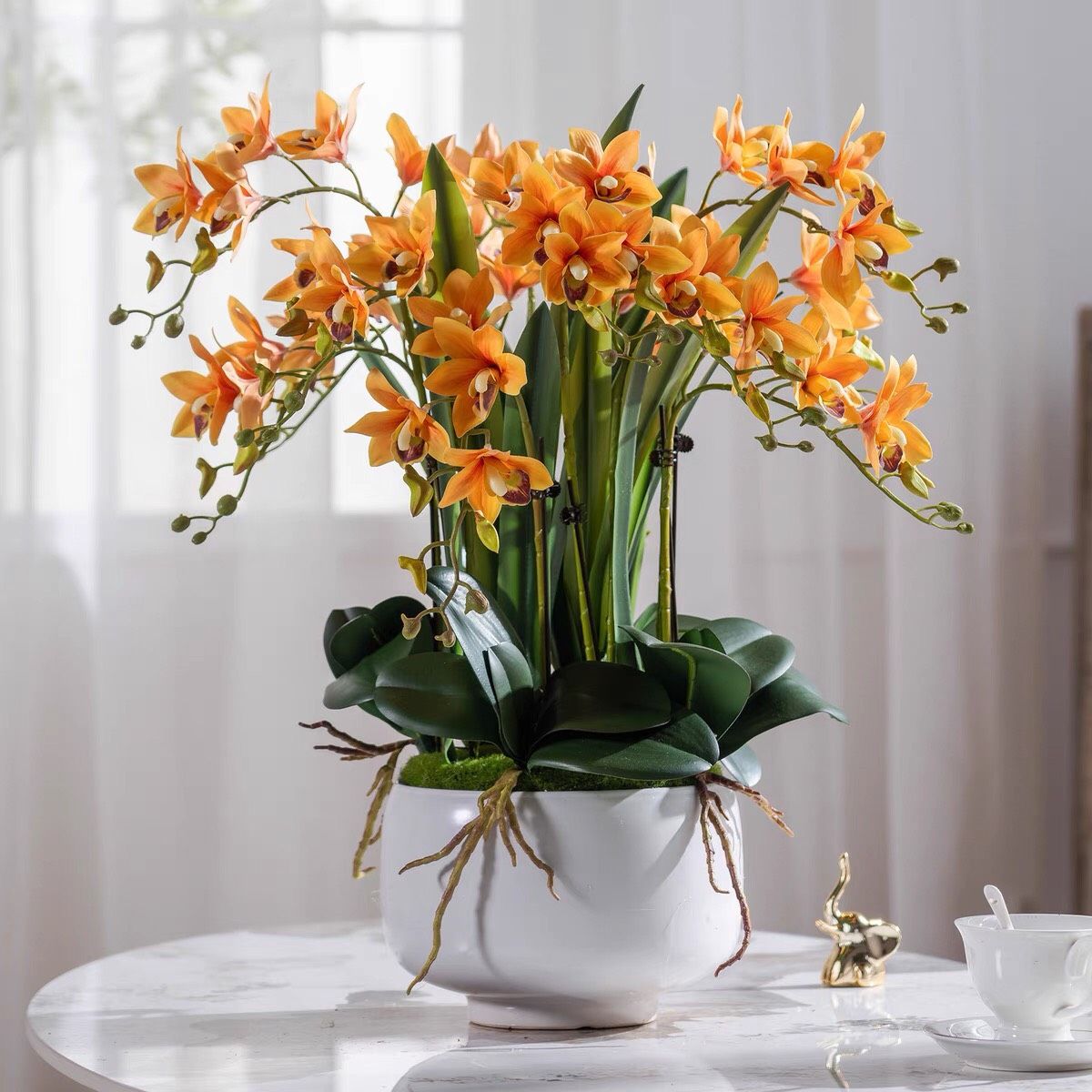 BÌNH HOA LAN HỒ ĐIỆP SANG TRỌNG CAO CẤP – TÔ ĐIỂM KHÔNG GIAN SỐNG ĐẲNG CẤP BK-ME-004700-VN-0082